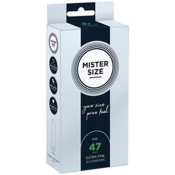 Obsenza - Preservativos MISTER SIZE XS 47 mm - 10 Unidades para Ajuste Perfeito - Image 1