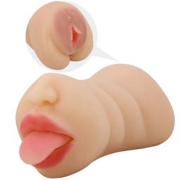 Obsenza - Crazy Bull Sarah Dual Channel Vagina Masturbator for Intense Pleasure - Image 1