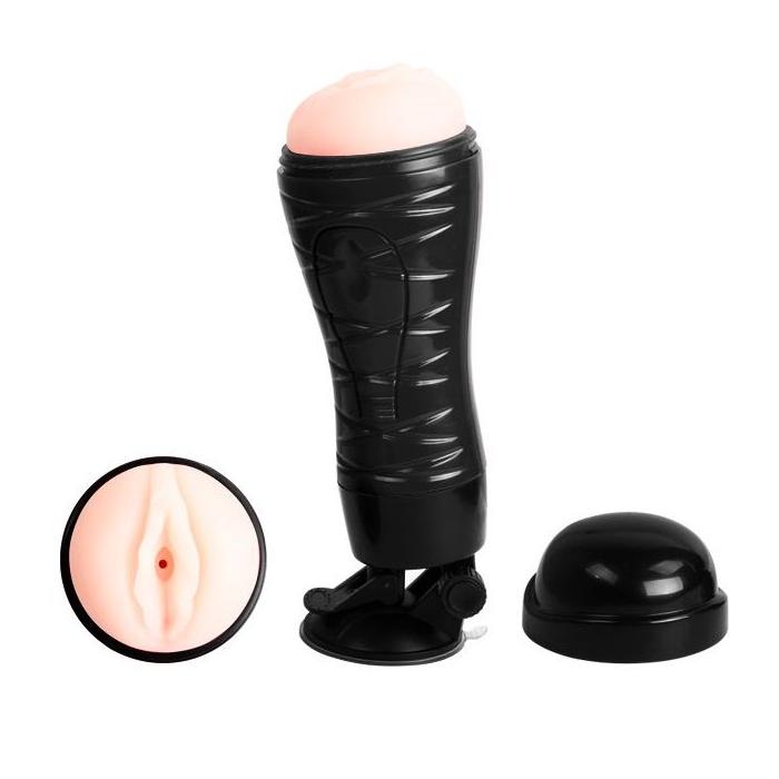 Obsenza - Flora Realistic Vagina with Suction Base - Crazy Bull - Image 1