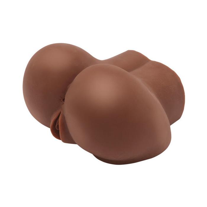 Obsenza - Act Big Ass Realistic Masturbator with Brown Vibrator - Image 1