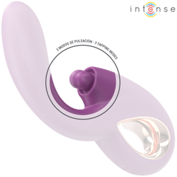 Obsenza - Lali Multifunzionale Vibratore Punto G Tapping Thrust Vibrazione Viola - Viola - Image 1