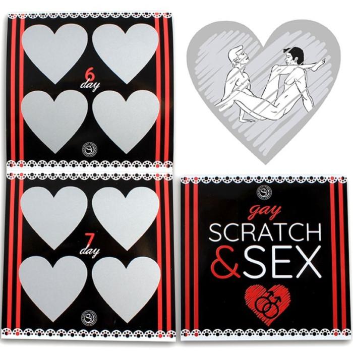 Obsenza - Secretplay Scratch & Sex Gay Paare Spiel – Erotisches Rubbelspiel für Schwule - Image 1