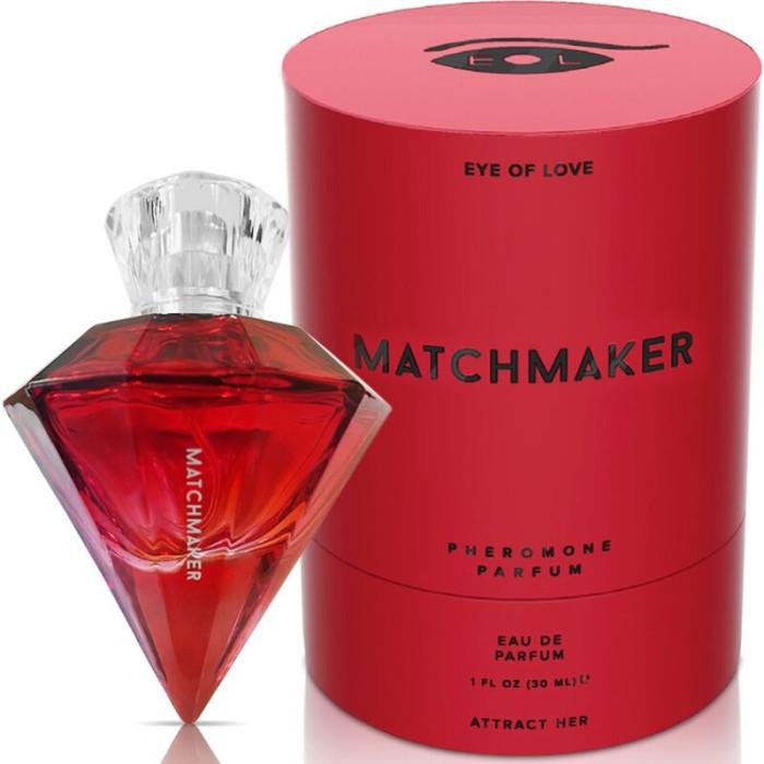 Obsenza - Parfum de Phéromones Matchmaker Red Diamond pour Elle – Attraction Sensuelle - 30ml - Image 1