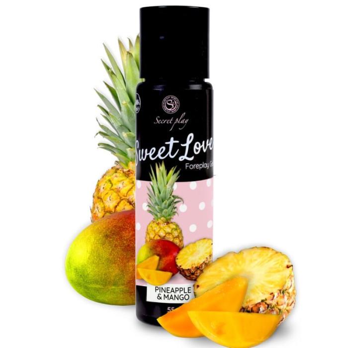 Obsenza - Mango & Ananas Süße Liebe – Essbares Gleitmittel für sinnliches Vorspiel - 60ml - Image 1
