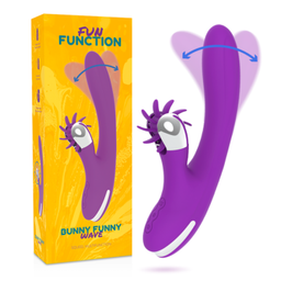 Obsenza - Stimolatore Clitoride e Punto G Bunny Funny Wave 2. - Image 1