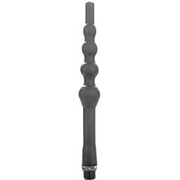 Obsenza - Douche Anale en Perles Silicone 27 cm pour Hygiène et Plaisir - Noir - Image 1