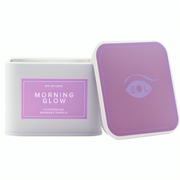 Obsenza - Vela de Massagem Morning Glow com Feromônios para Mulheres | Eye of Love - 150ml - Image 1