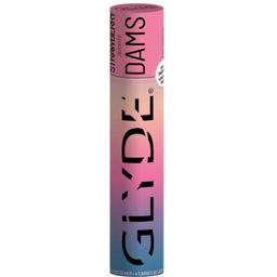 Obsenza - Digue de Latex Fraise SHEER GLYDE pour Sexe Oral Sécurisé - Image 1