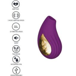 Obsenza - Stimulateur d’Amour Divine Violet pour Couples - Plaisir Intense et Double Fonction - Violet - Image 1