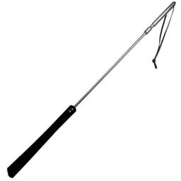 Obsenza - Leather and Metal Whip 70cm for Sensual Play and Discipline - Image 1