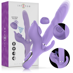 Obsenza - Vibrador Multifunción Billie de INTENSE con Ondas y Pulsaciones - Morado - Image 1