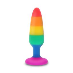 Obsenza&#x20;-&#x20;Plug&#x20;LGBT&#x20;Twink&#x20;PRIDE&#x20;8,5&#x20;cm&#x20;&#x2013;&#x20;Fiert&#xE9;&#x20;et&#x20;Plaisir&#x20;Color&#xE9;&#x20;-&#x20;Multicolore&#x20;-&#x20;Image&#x20;1