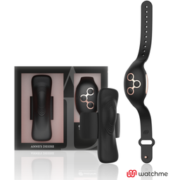 Obsenza - Panty Pleasure con Tecnología WatchMe de Anne's Desire - Negro - Image 1