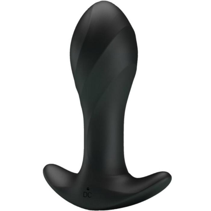 Obsenza - Vibratore Anale Nero con 12 Funzioni di Vibrazione e Silicone Morbido - Image 1